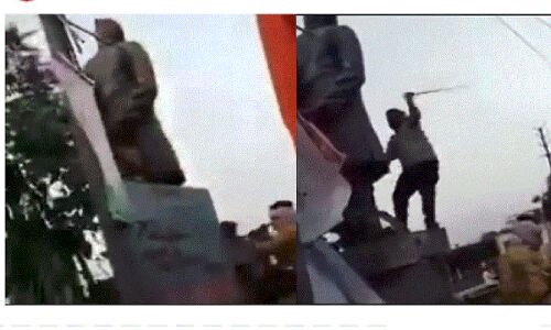 Satna News : नेहरू की प्रतिमा पर भगवा समर्थकों के हमले के बाद तनाव, कांग्रेस ने शिवराज सरकार को दी ये चेतावनी