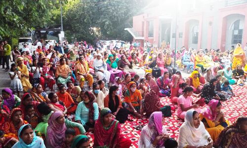 Delhi News : घरेलु कामगारों की मांगों को लेकर दक्षिणी दिल्ली में SGU ने किया सम्मलेन, इन अहम मुद्दों पर हुई चर्चा