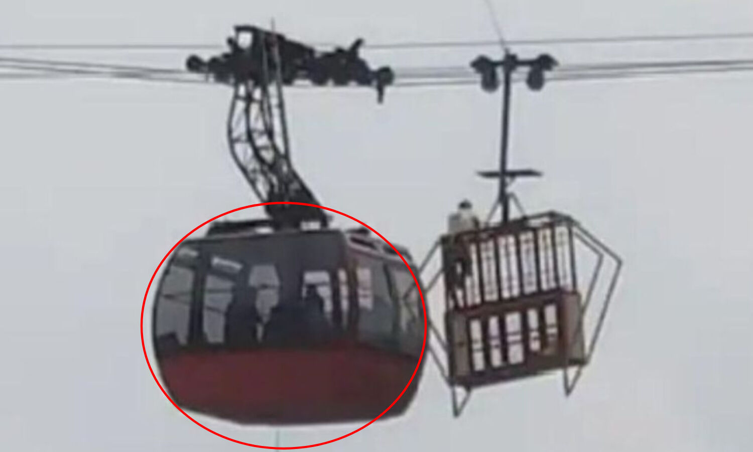 Himachal Rope Way Accident : हिमाचल में टिंबर ट्रेल रोपवे पर 5 घंटे से अटकी केबल कार, फंसे हुए 11 लोगों को सुरक्षित निकाला गया