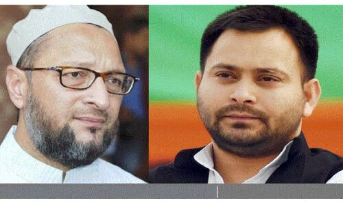 Bihar Political News : तेजस्वी यादव ने असदुद्दीन ओवैसी को दिया बड़ा झटका, AIMIM के 4 विधायक RJD में शामिल
