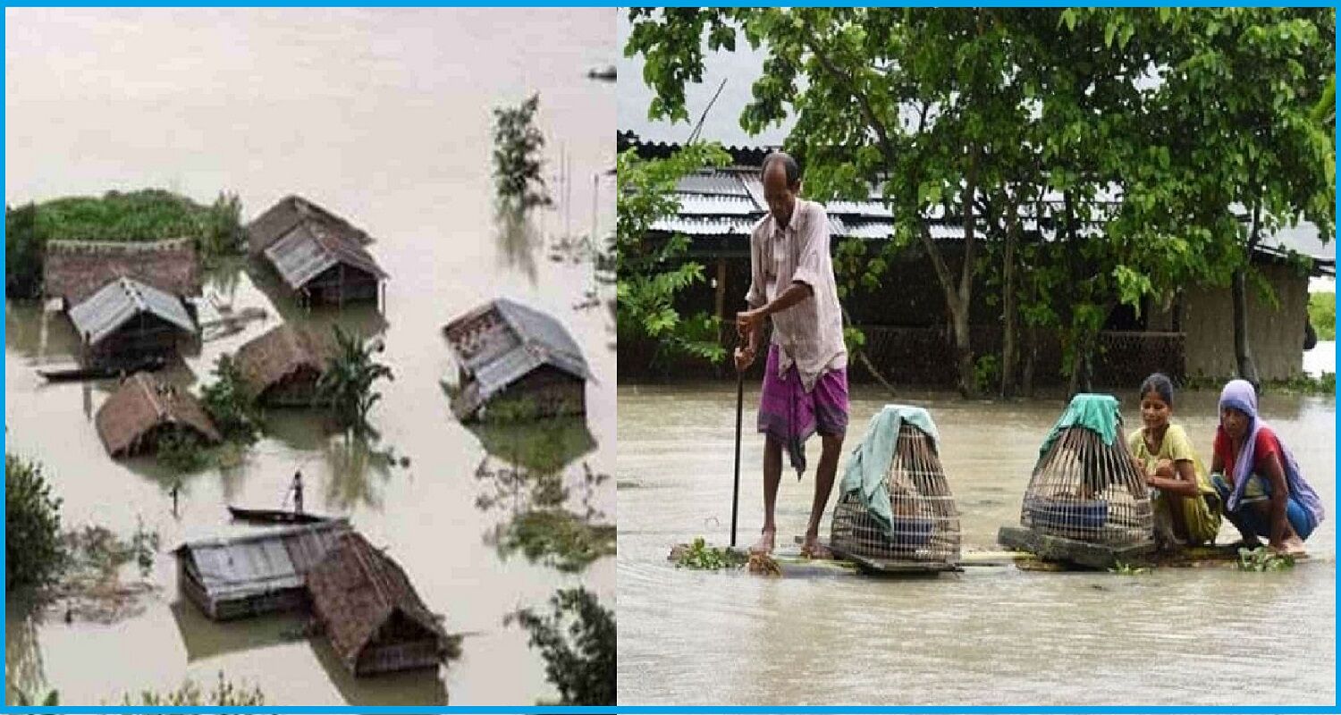 Assam floods death toll : लगातार बारिश से असम में बाढ़ हुई विनाशकारी, अब तक 139 मौतें और 25 लाख लोगों का जीवन हुआ अस्त-व्यस्त