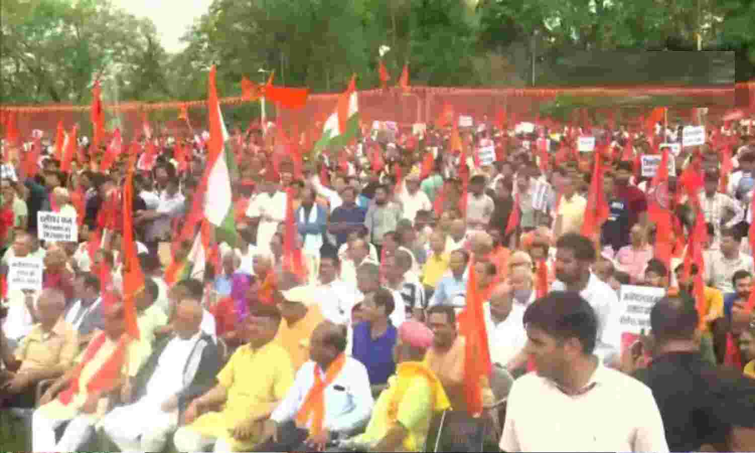 Udaipur Kanhaiya Lal Murder Case : कन्हैयालाल हत्याकांड के विरोध में उतरे हिंदू संगठन, जयपुर में भारी विरोध प्रदर्शन