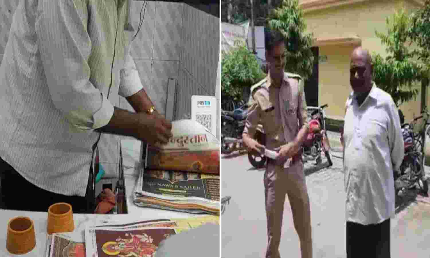 Uttar Pradesh Crime News : देवी-देवताओं के फोटो वाले अखबार में बेच रहा था नॉनवेज, गिरफ्तार करने गई पुलिस पर किया हमला