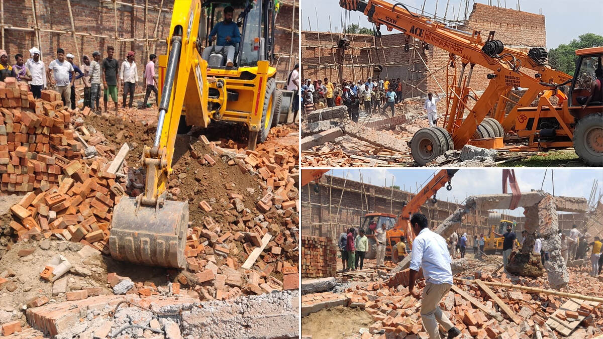 Delhi News: राजधानी दिल्ली में बड़ा हादसा, निर्माणाधीन गोदाम की गिरी दीवार, 5 मजदूरों की दबकर मौत , 10 से ज्यादा घायल