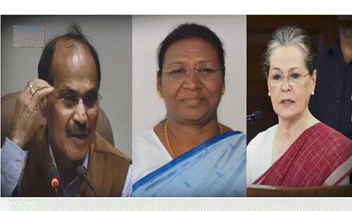 राष्ट्रपति को राष्ट्रपत्नी कहने पर बवाल, स्मृति ईरानी का पलटवार - सोनिया गांधी मांगें माफी, अधीर रंजन बोले - गलती हो गई