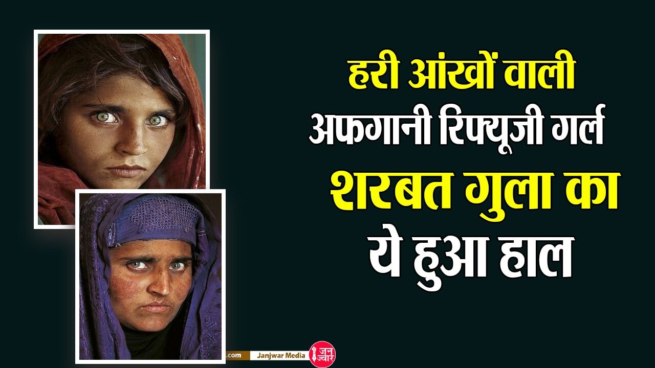 Afghan refugee Girl Sharbat Gula  : नेशनल ज्योग्राफिक की अफगान रिफ्यूजी गर्ल की हकीकत आई दुनिया के सामने, इटली में शरणार्थी बन काट रही जिंदगी