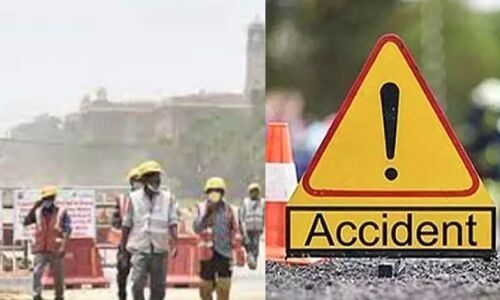 सेंट्रल विस्टा प्रोजेक्ट के मजदूर हुए हादसे के शिकार, दो बसों की जोरदार टक्कर में घायल हुए प्रोजेक्ट के 24 मजदूर
