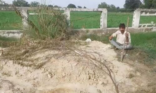 Kannauj News: मुर्दा बेटे को इंसाफ दिलाने के लिए कब्र पर डंडा लेकर पेहरा दे रहा है दिव्यांग बाप? जानिए वजह