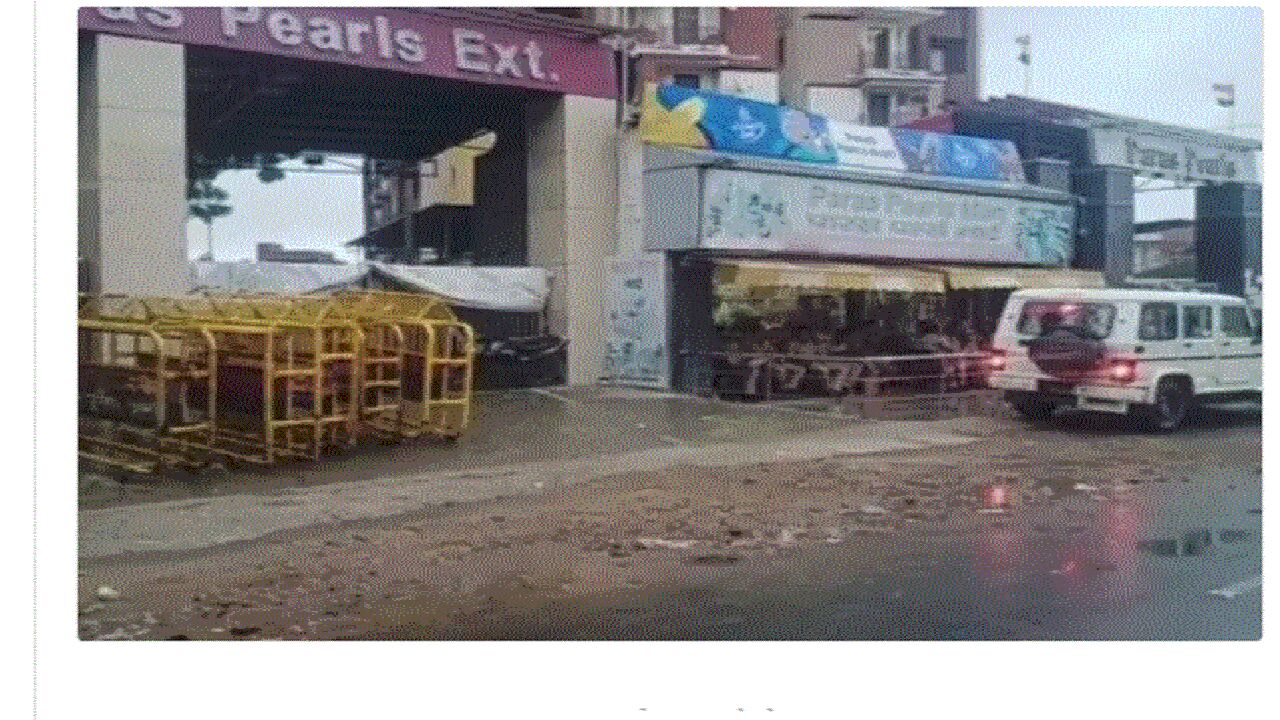 Agra News : मजार को ध्वस्त करने पर आगरा में बवाल, पारस पल्स अपार्टमेंट का इलाका छावनी में तब्दील