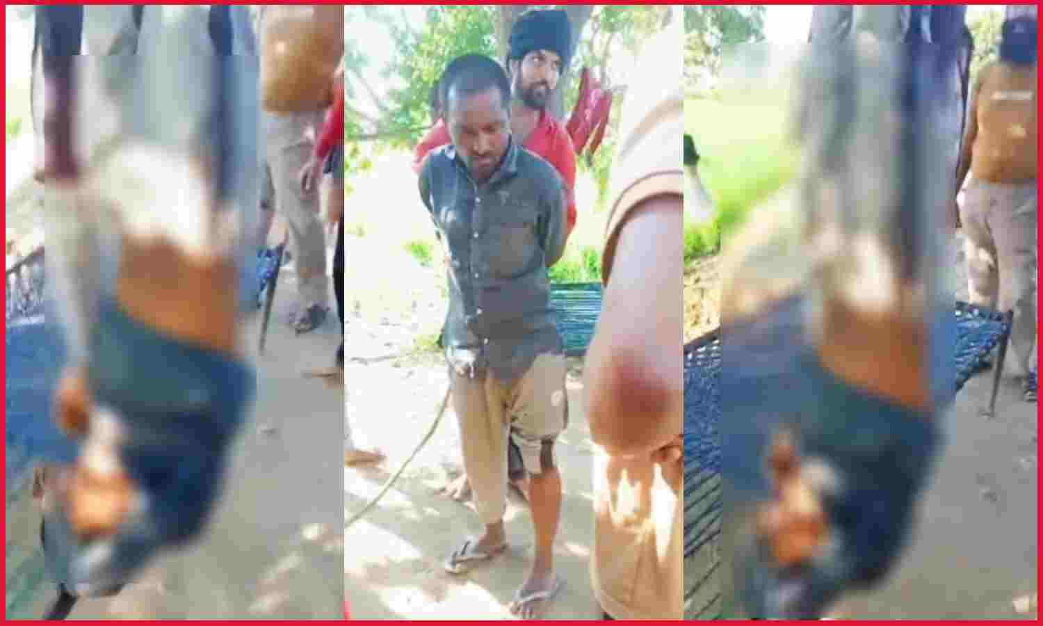 Lakhimpur News : मंदबुद्धि युवक को चोर समझकर उल्टा लटकाया, बेरहमी से की पिटाई, वीडियो वायरल होने पर 3 लोग गिरफ्तार