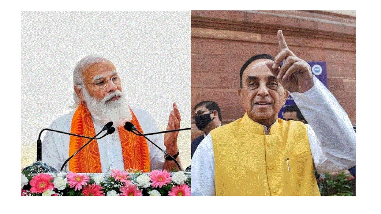 भाजपा में फेरबदल के खिलाफ सुब्रमण्यम स्वामी ने खोला मोर्चा, पीएम मोदी के खिलाफ उगला जहर