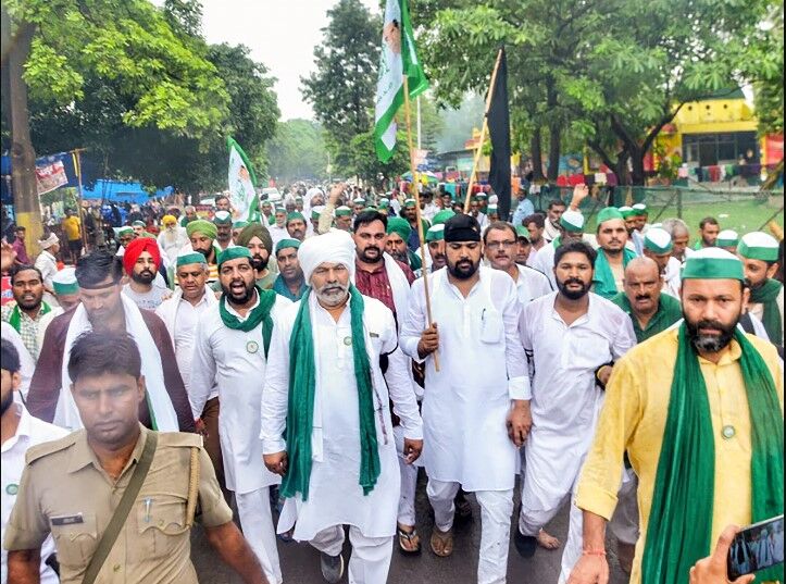 Kisan Mahapanchayat : किसानों की महापंचायत आज, धारा 144 लागू, हाई अलर्ट पर दिल्ली पुलिस, ट्रैफिक एडवाइजरी जारी