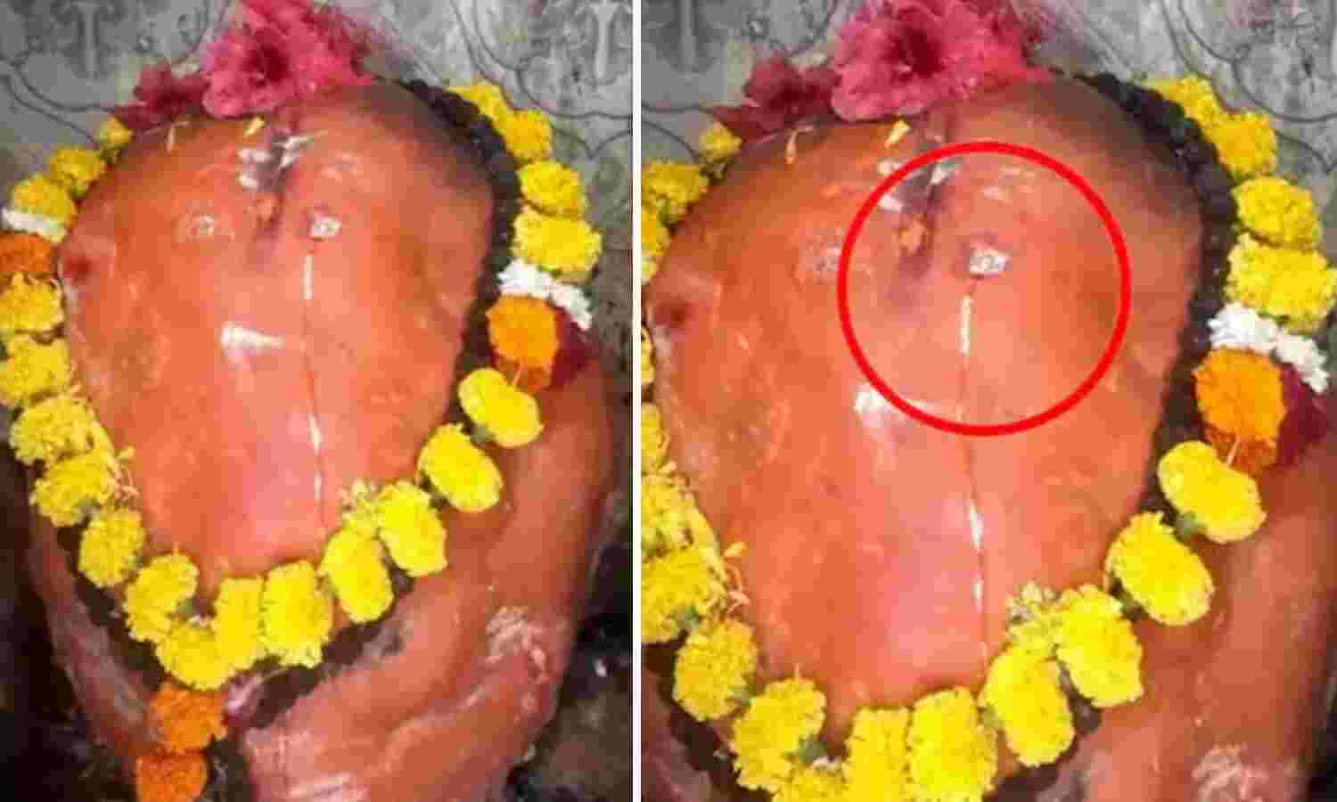 Maharashtra News : गणपति की आंखों से निकला आंसू, मंदिर में उमड़ी भक्तों की भीड़, सोशल मीडिया पर वीडियो वायरल