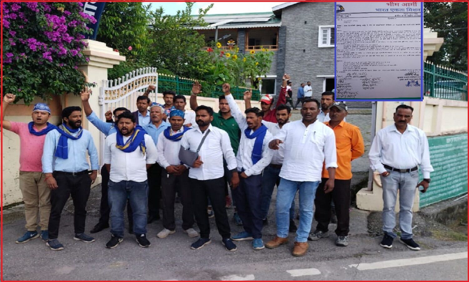 खुटानी पॉवर प्रोजेक्ट की टनल का मलबा कर रहा पिथौरागढ़ में दलितों की जमीन बर्बाद, भीम आर्मी ने महीनेभर की मोहलत के बाद किया आर-पार की लड़ाई का ऐलान