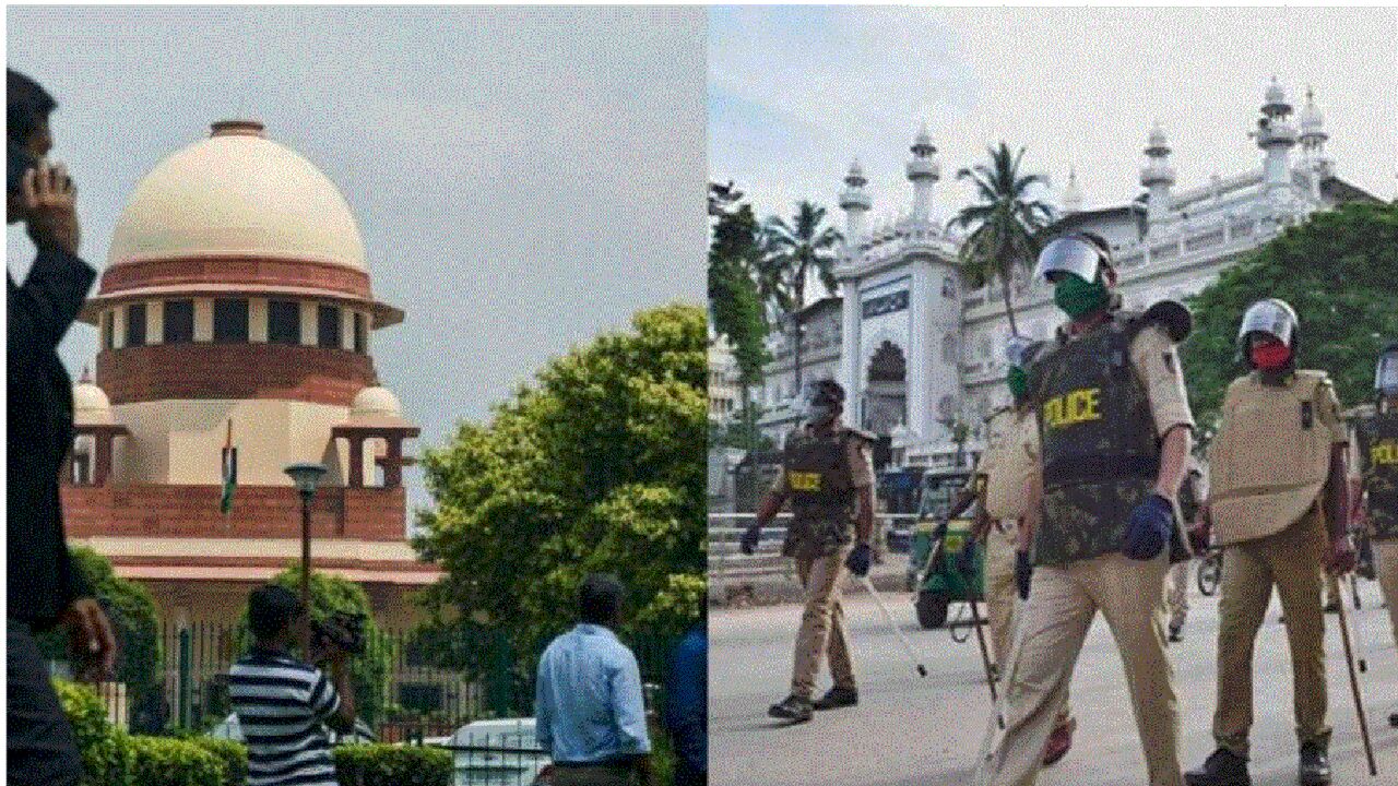 सुप्रीम कोर्ट ने तनाव को देखते हुए बेंगलुरु के ईदगाह मैदान में गणेश चतुर्थी पूजा पर लगाई रोक सुप्रीम कोर्ट ने तनाव को देखते हुए बेंगलुरु के ईदगाह मैदान में गणेश चतुर्थी पूजा पर लगाई रोक