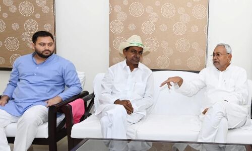 Bihar News : के चंद्रशेखर राव और नीतीश कुमार की मुलाकात से प्रबल हुई भाजपा विरोधी मोर्चे की संभावना