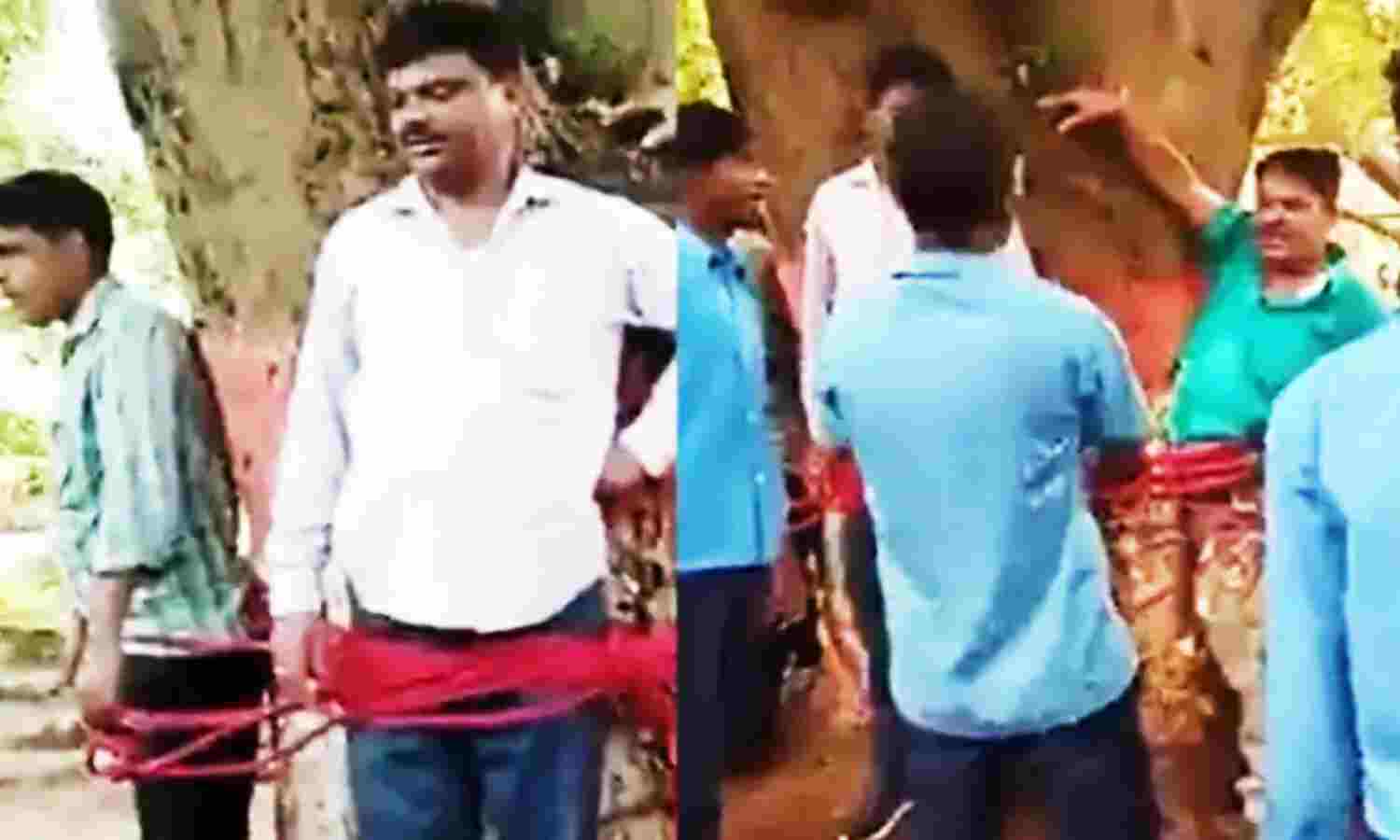 Jharkhand News : परीक्षा में D ग्रेड दिए जाने से नाराज छात्रों ने स्कूल टीचर और क्लर्क को बांधकर पीटा, वीडियो हो रहा वायरल