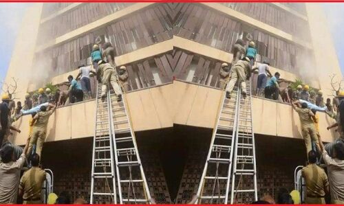 लखनऊ के अवैध लेवाना होटल पर चलेगा योगी का बुल्डोजर: लेवाना अग्निकांड में 22 अफसरों पर गिरी गाज, जांच के लिए बनाई गई कमेटी