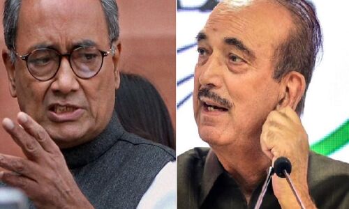 सिर्फ ट्वीटर-कम्प्यूटर से नहीं चलती कांग्रेस  - गुलाम नबी आजाद को दिग्विजय सिंह ने दिया भारत जोड़ो यात्रा में शामिल होने का न्यौता