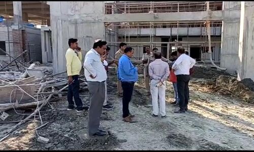 Lucknow News: यूपी सरकार के ड्रीम प्रोजेक्ट फॉरेंसिक लैब के पोर्च की छत गिरी, मलबे में दबकर 5 मजदूर घायल एक की मौत