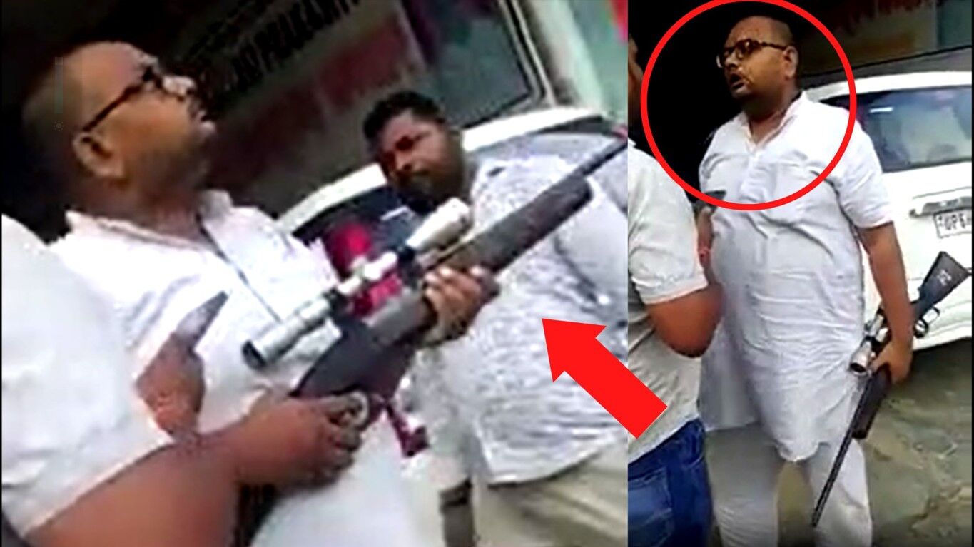 Ballia News: योगी राज में सरेआम गुंडई, बिजली कनेक्शन काटने गए जेई पर तानी बंदूक, वीडियो वायरल
