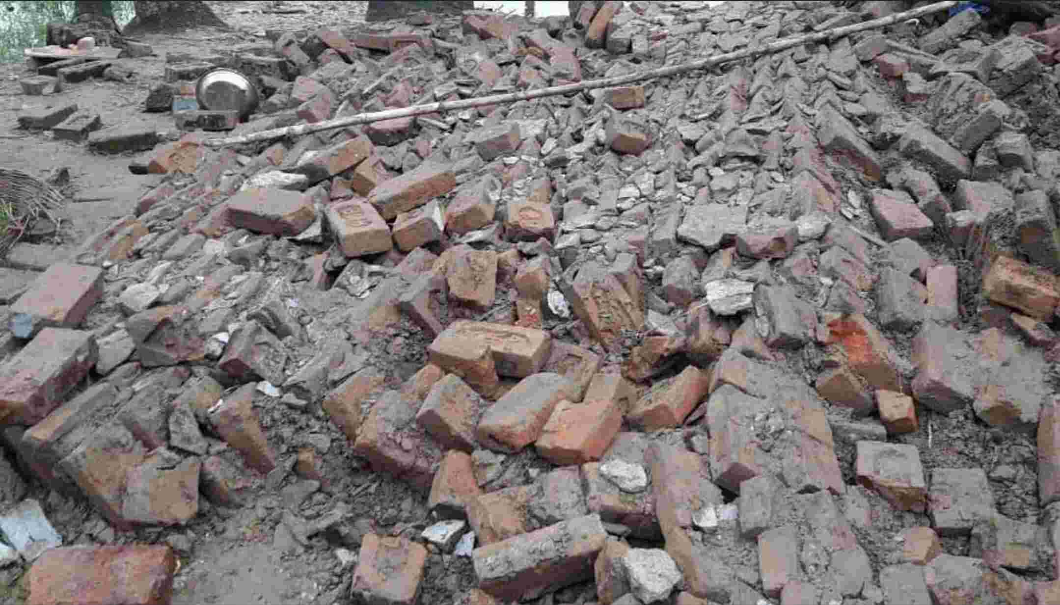 Etawah News: इटावा में बारिश का कह, जगह दीवार गिरने से हुआ बड़ा हादसा, 4 बच्चों समेत 6 लोगों की मौत