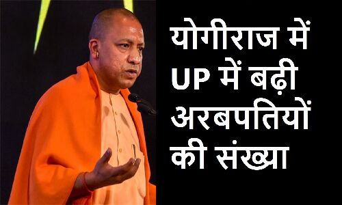 योगीराज में यूपी के 25 उद्योगपतियों के पास कुल 67,200 करोड़ रुपये की संपत्ति, 1000 करोड़ से अधिक पैसे वाले अमीरों की भी बढ़ी संख्या योगीराज में यूपी के 25 उद्योगपतियों के पास कुल 67,200 करोड़ रुपये की संपत्ति, 1000 करोड़ से अधिक पैसे वाले अमीरों की भी बढ़ी संख्या