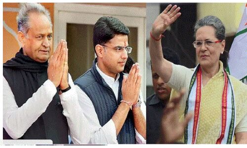 गहलोत ने पायलट पर फिर बोला हमला, सोनिया को बताया बागी विधायकों की नाराजगी की वजह