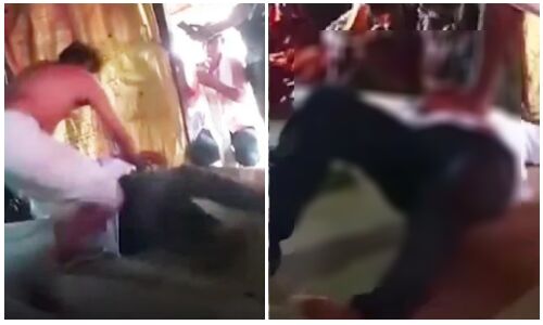 Madhya Pradesh News : भूत उतारने के नाम पर व्यापारी से मारपीट, तांत्रिक ने बाल पकड़कर घसीटा