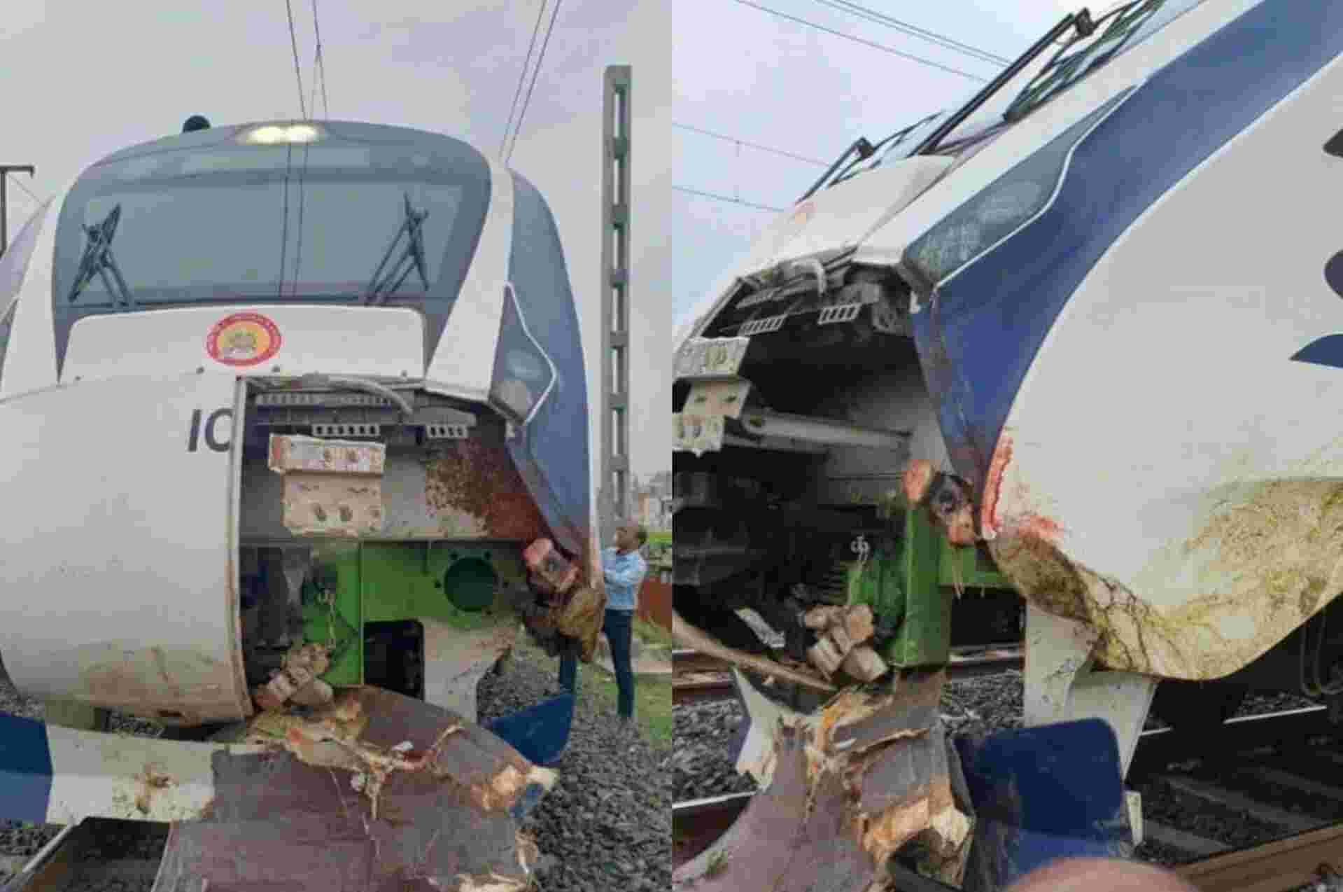 Vande Bharat Express : आरपीएफ का फरमान, मवेशियों को रखें रेल लाइन से दूर, नहीं तो सरपंच और मवेशी मालिकों की खैर नहीं