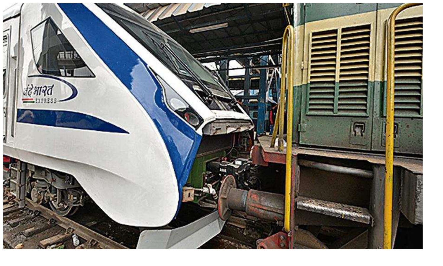 Accident Vande Bharat Train : वंदे भारत ट्रेन का हुआ एक्सीडेंट, एक हफ्ते पहले प्रधानमंत्री के हाथों हुई थी लांचिंग