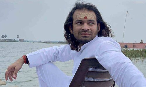 रात को सीरियल देखकर सोया सुबह मेज पर चमत्कार हो गया- लालू के बड़े पुत्र तेज प्रताप यादव का बड़ा दावा