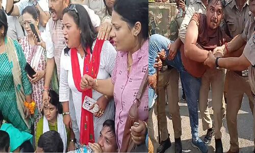 अंकिता भंडारी के हत्यारोपी पुल्कित आर्य के रिजॉर्ट पर जा रही तिरंगा यात्रा में शामिल 2 दर्जन आंदोलकारियों को चीला बैराज पर पुलिस ने किया गिरफ्तार, तीखी झड़प में कई चोटिल