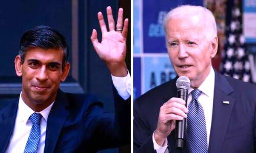 America News : जो बाइडन ने ऋषि सुनक के ब्रिटेन का पीएम बनने को बताया मील का पत्थर, कमला हैरिस का भी किया जिक्र