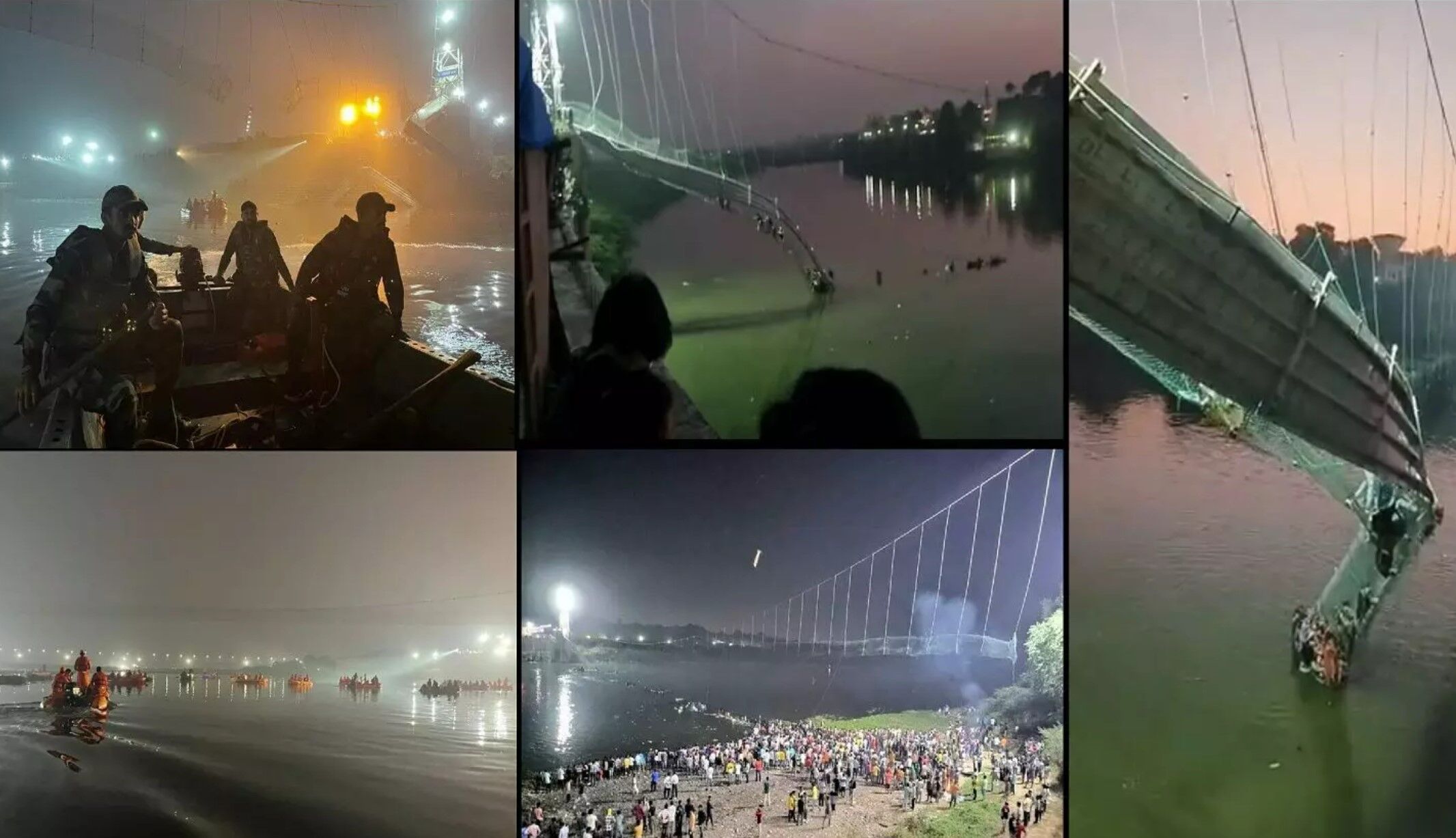 Morbi Bridge Collapse : मोरबी ब्रिज ने ताजा कर दीं देश के इन बड़े पुल हादसों की यादें, जब मौत के पुल ने डूबा दीं कई जिंदगियां