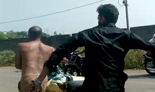 Bilaspur News : बीफ बेचने के आरोप में भीड़ ने दो लोगों को कपड़े उतारकर सरेआम पीटा