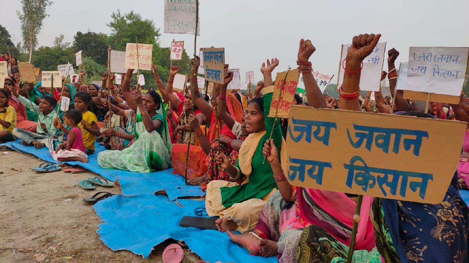 जमीनों-मकानों पर नहीं चलने देंगे योगी का बुल्डोजर, खिरियाबाग के आंदोलनकारियों ने 3 महीने के आंदोलन के बाद किया ऐलान