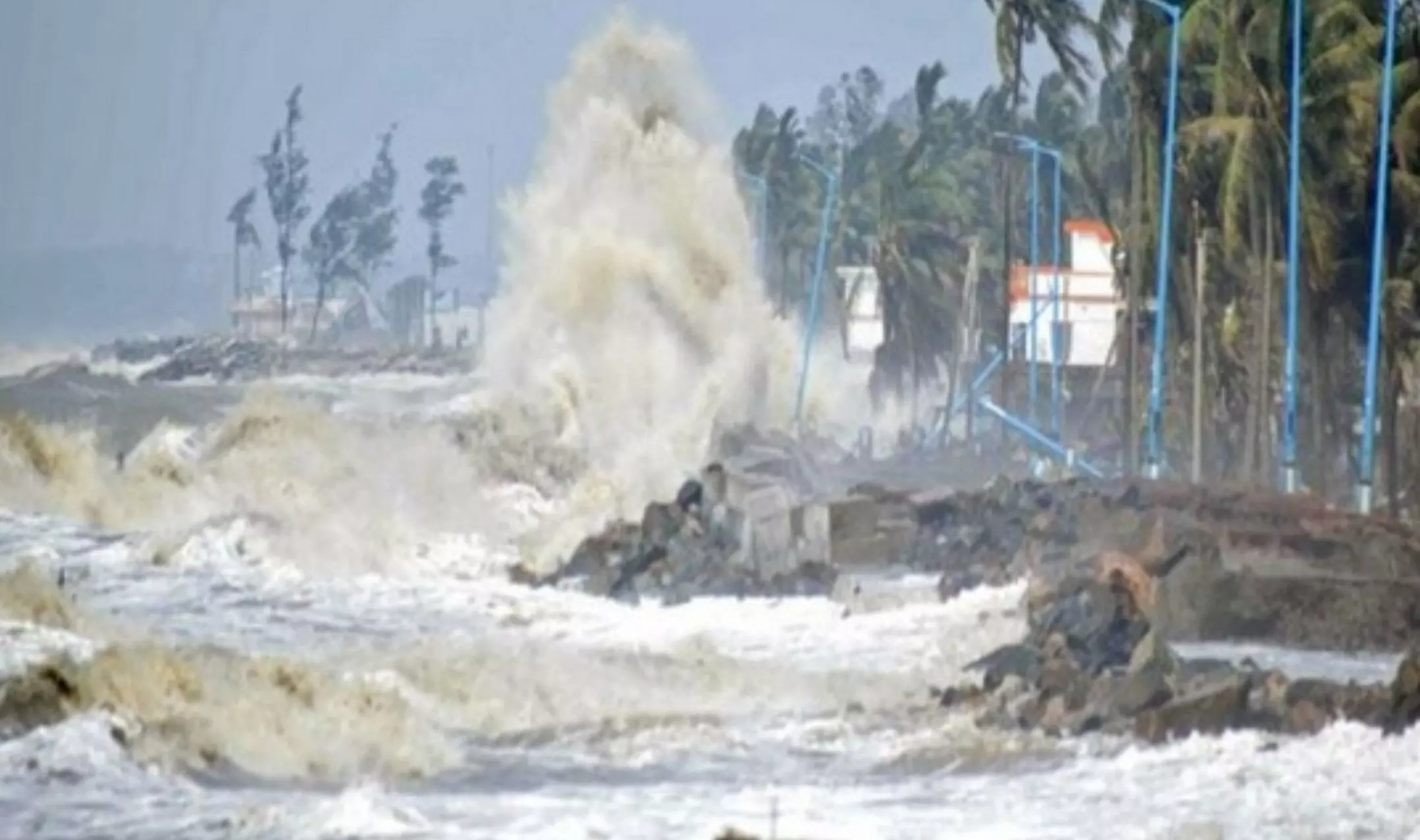 Cyclone Mandous: चक्रवाती तूफान मैंडूस ने मचाई तबाही; आंधी से उखड़े पेड़, गिर पड़ी दीवारें, रेड अलर्ट जारी