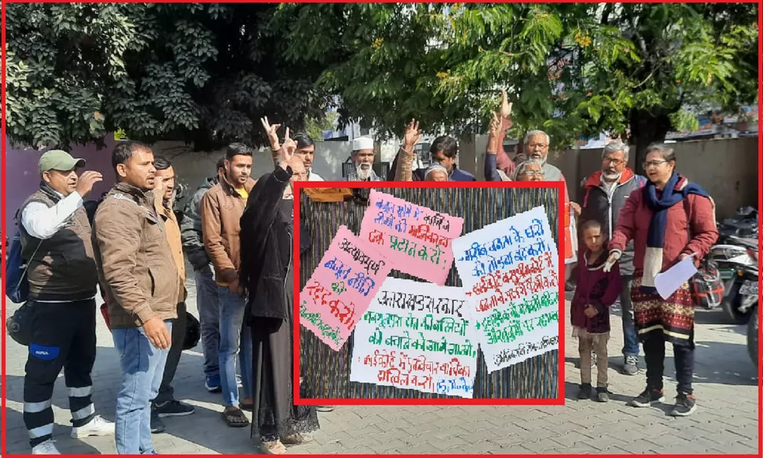 बनभूलपुरा को उजाड़े जाने के खिलाफ रामनगर में कैंडल मार्च, कल पीड़ितों के पास पहुंचेगा सपा का उच्चस्तरीय शिष्टमंडल