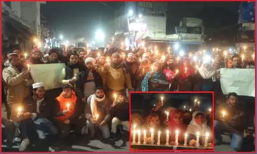 जिस बनभूलपुरा को उजाड़ने का कोर्ट ने जारी किया है नोटिस, वहां के पीड़ितों ने जोशीमठ बचाने के लिए सड़कों पर उतरकर निकाला कैंडल मार्च