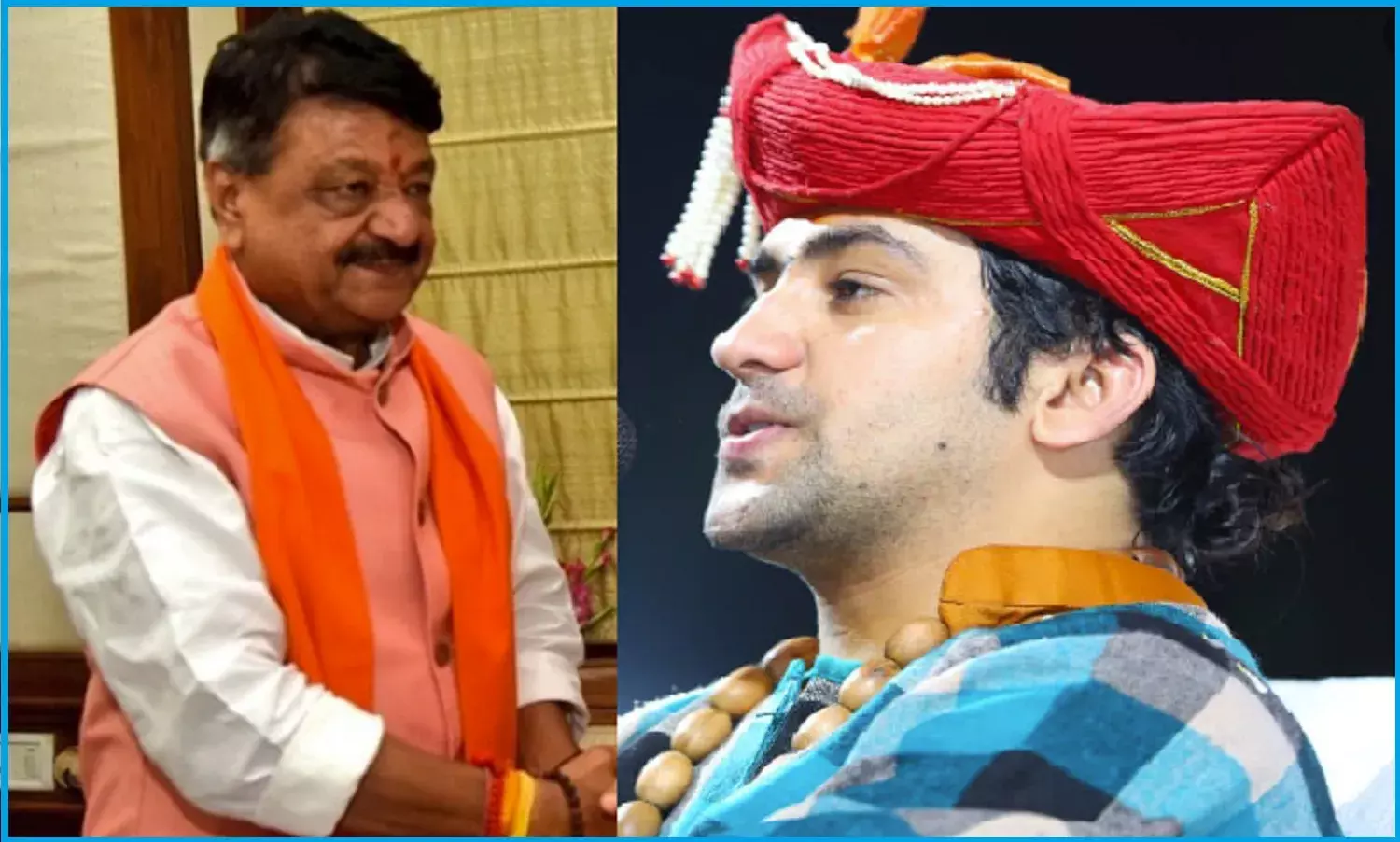 Dhirendra Shastri expose : गुंडों जैसी भाषा बोलने वाले तथाकथित चमत्कारी बाबा धीरेंद्र शास्त्री को BJP महासविच कैलाश विजयवर्गीय का खुला समर्थन