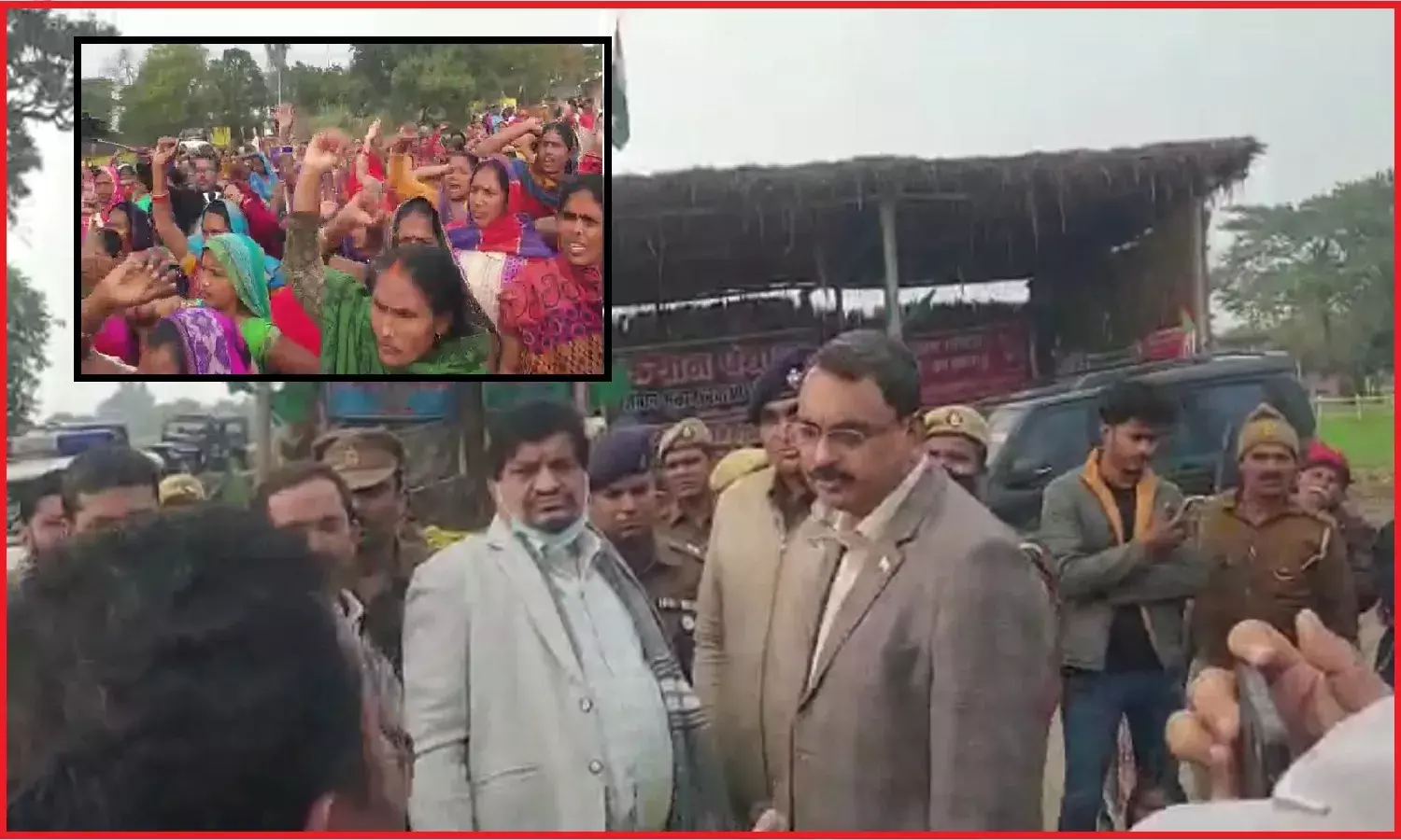 खिरिया बाग आंदोलन को दबाने के लिए किसान नेताओं की कभी भी हो सकती है गिरफ्तारी