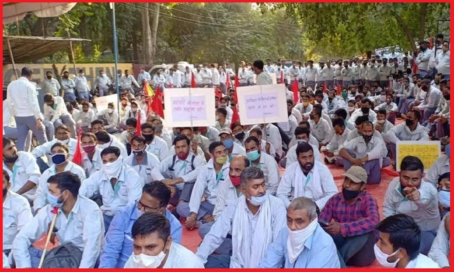 मजदूर वर्ग के ऐतिहासिक संघर्षों-बलिदानों से हासिल पुराने श्रम कानूनों को समाप्त कर लाई गई चारों श्रम संहिताएं मजदूरों को फिर से गुलाम बनाने के कानूनी दस्तावेज ! मजदूर वर्ग के ऐतिहासिक संघर्षों-बलिदानों से हासिल पुराने श्रम कानूनों को समाप्त कर लाई गई चारों श्रम संहिताएं मजदूरों को फिर से गुलाम बनाने के कानूनी दस्तावेज !