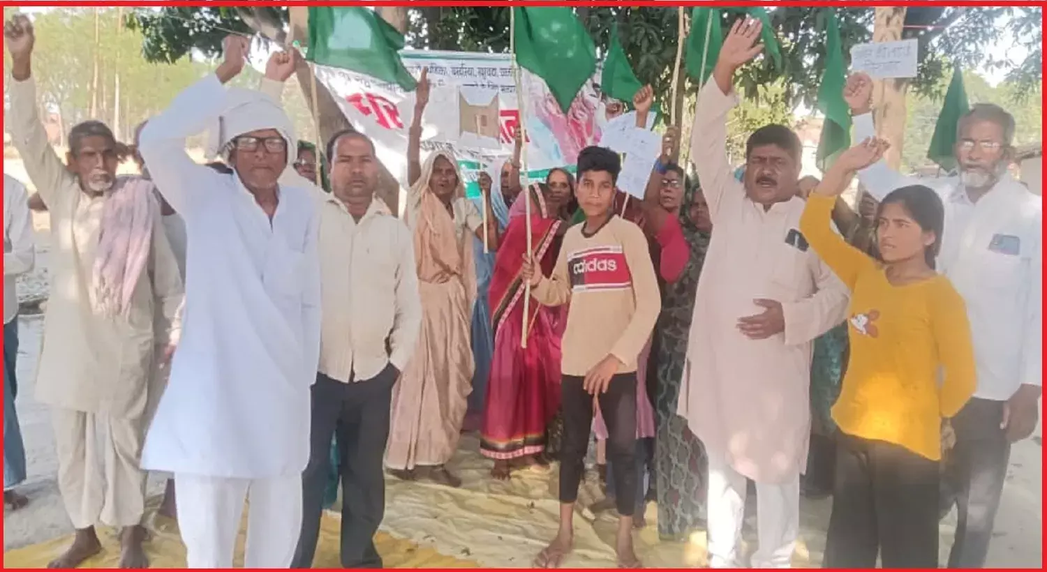 अंडिका में किसानों ने मनाया राहुल सांकृत्यायन का जन्म दिवस, औद्योगिक विकास के नाम पर छीनने जा रही यहां के किसानों की जमीन- विरोध में 19 दिन से धरना जारी