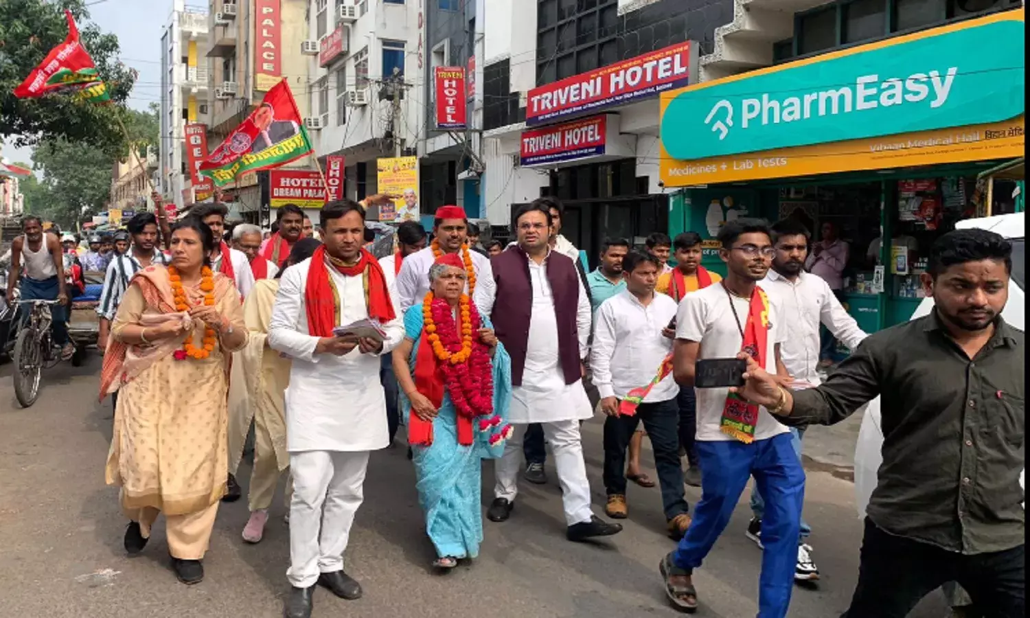 Lucknow Mayor Election : लखनऊ मेयर पद पर वंदना मिश्रा को मिला माले और ऑल इंडिया पीपुल्स फ्रंट का समर्थन Lucknow Mayor Election : लखनऊ मेयर पद पर वंदना मिश्रा को मिला माले और ऑल इंडिया पीपुल्स फ्रंट का समर्थन