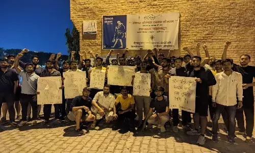 मोदी सरकार की काहिली के कारण खिलाड़ी हुए हैं जंतर मंतर पर प्रदर्शन को मजबूर, छोटूराम यूनिवर्सिटी के छात्र भी उतरे विरोध में