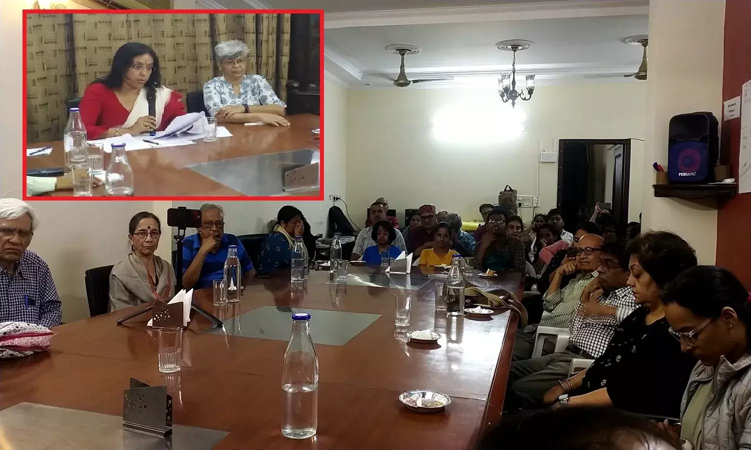 पत्रकार भाषा सिंह के कविता पाठ में फिलीस्तीन-इजराइल से लेकर न्यूजक्लिक पर कार्रवाई की कड़ी निंदा, गोरखपुर में हुई गिरफ्तारियों का भी विरोध