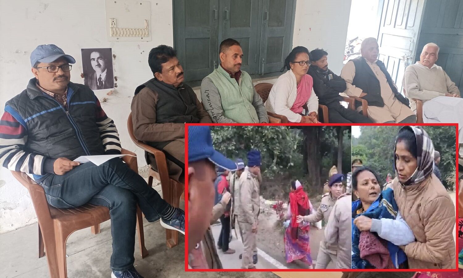 धामी पुलिस पर उत्तराखण्ड में बाघों के आतंक के खिलाफ सड़कों पर उतरी जनता के दमन का आरोप