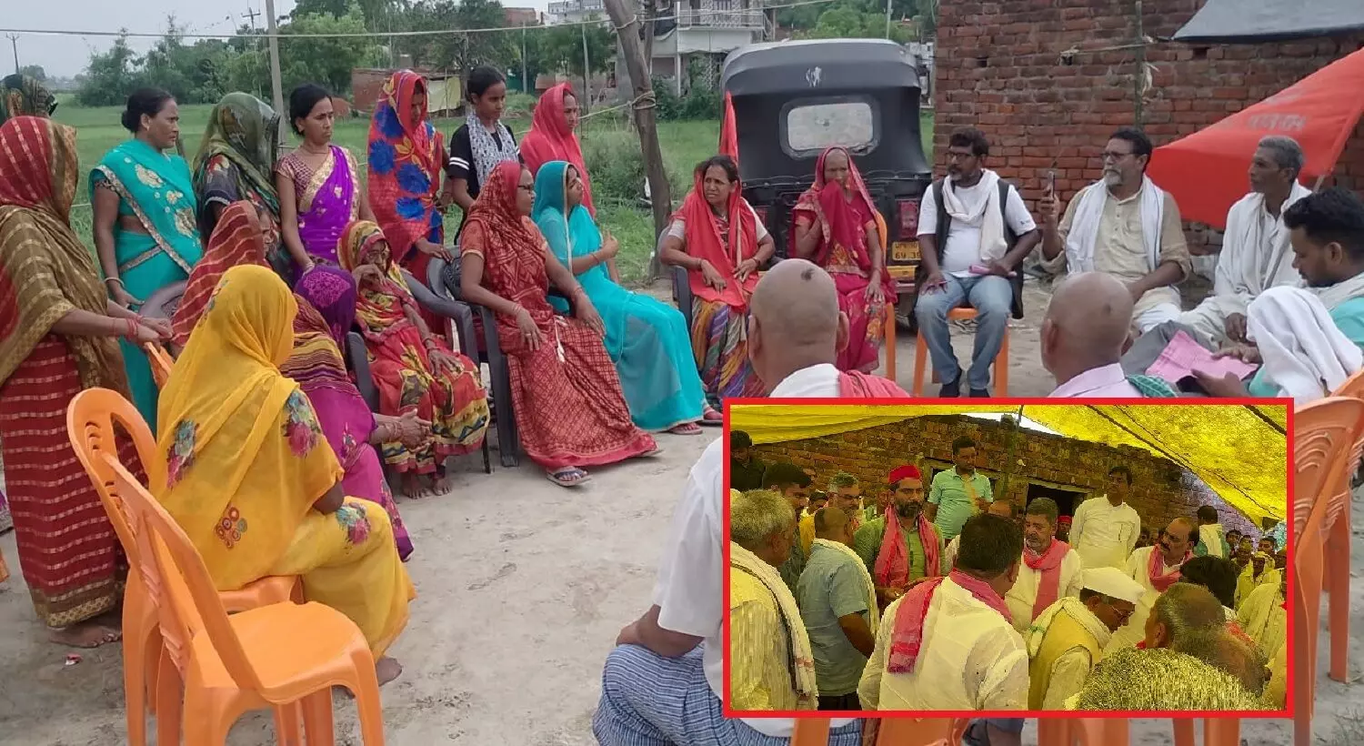 Chandauli News : अजय प्रजापति हत्याकांड को लेकर गरमाई सूबे की राजनीति, पीड़ितों से मिला सपा-माले और कांग्रेस का प्रतिनिधिमंडल