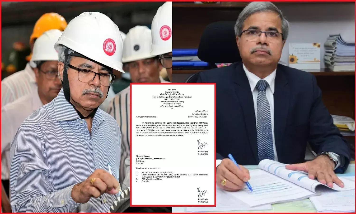 Satish Kumar 1st Dalit CEO of Railway Board : 119 के इतिहास में साल में पहली बार कोई दलित अधिकारी बना रेलवे का सीईओ